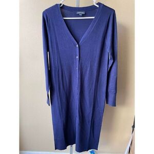 Modcloth Knee Length Cardigan Dress Size Medium